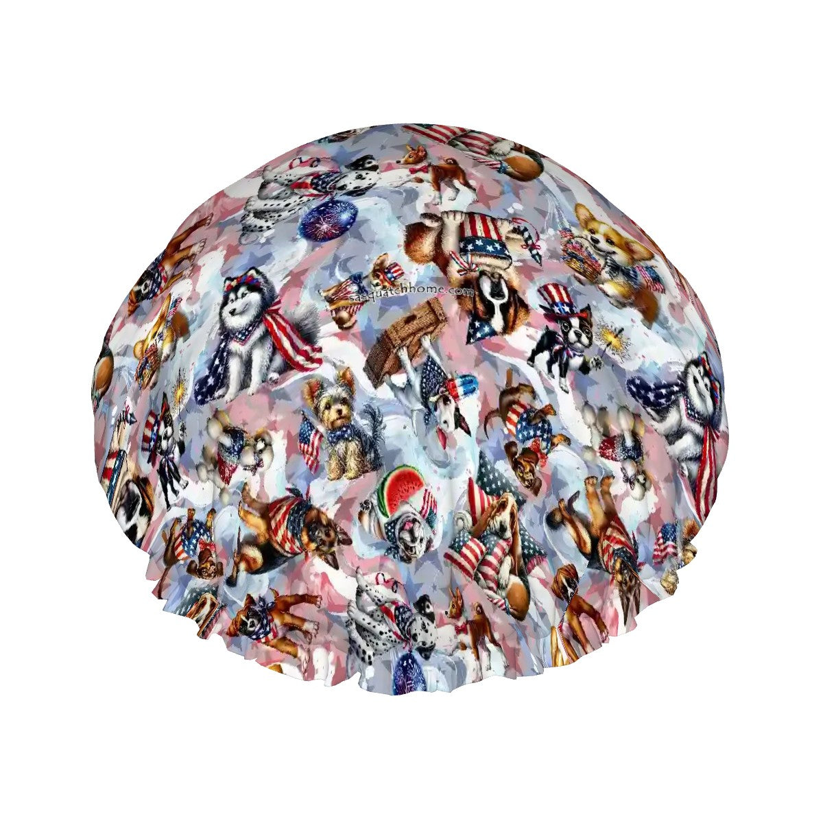 8 Patriot Designs, Reusable Shower Cap