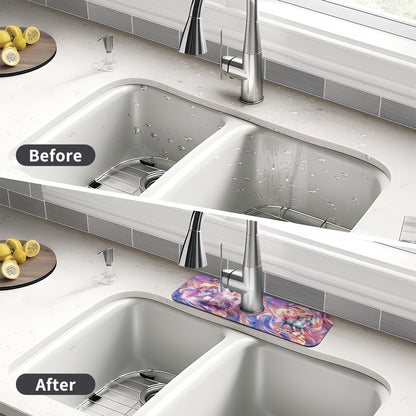 Unicorn Themed, Faucet Mat