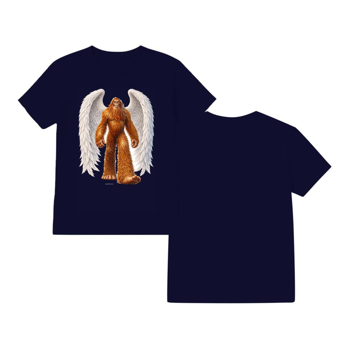 Bigfoot Sasquatch With Wings, |Gildan 5000 T Shirt