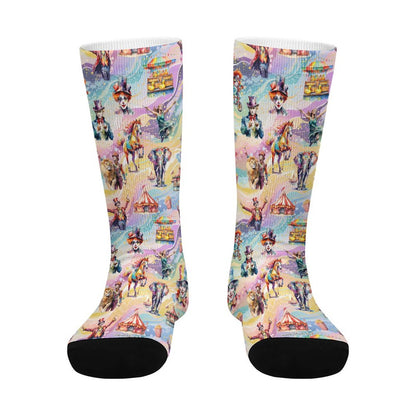 20 Beautiful Misc Designs, Children’s Polyester Socks