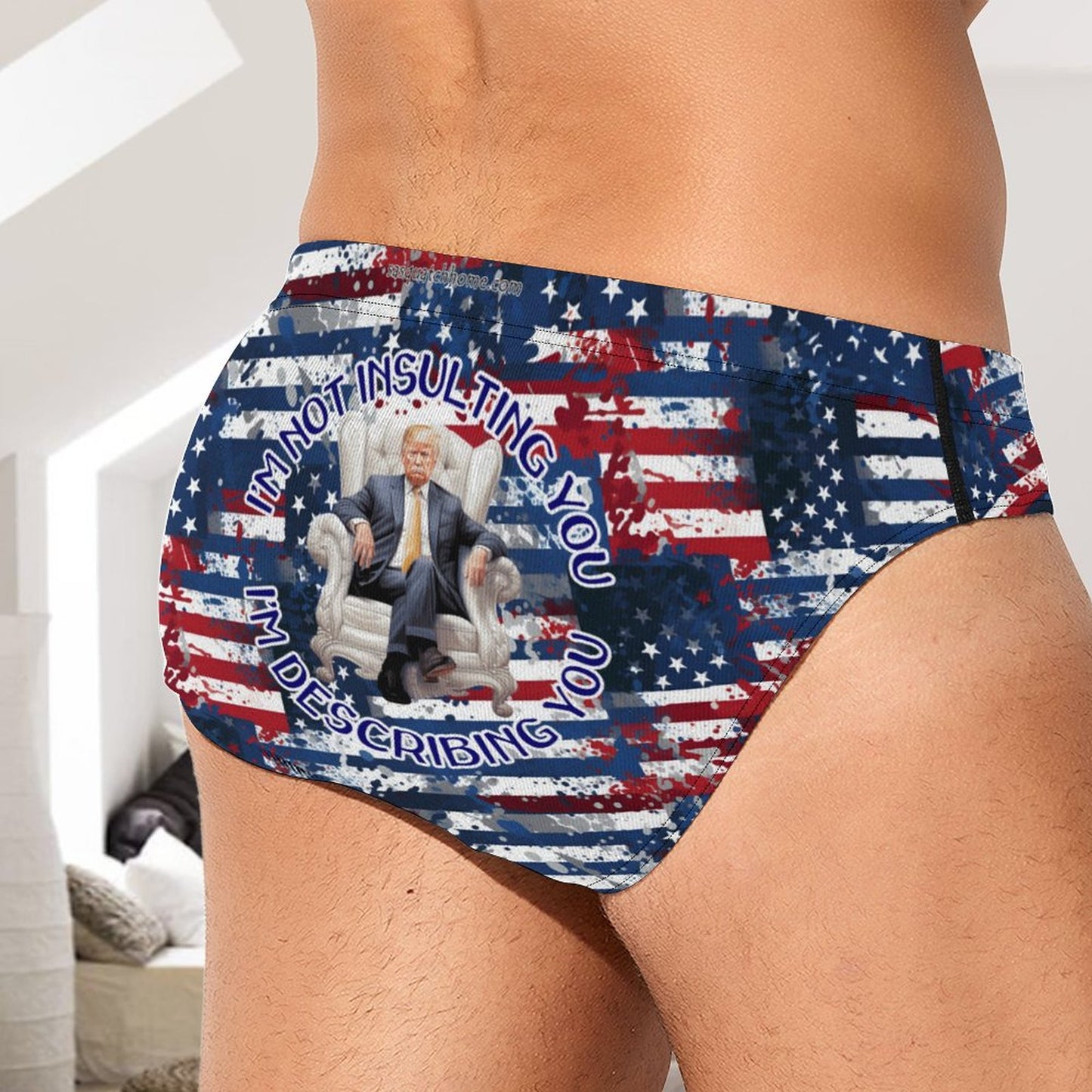 Donald Trump, "I'm not insulting you..." Men’s Silk Briefs Underwear