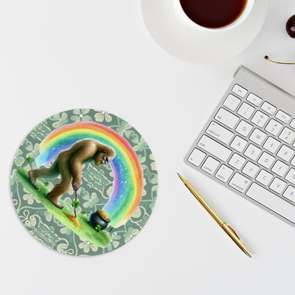 Mouse pad, anti slip mouse pad, computer mouse, sasquatch mouse pad, bigfoot mouse pad