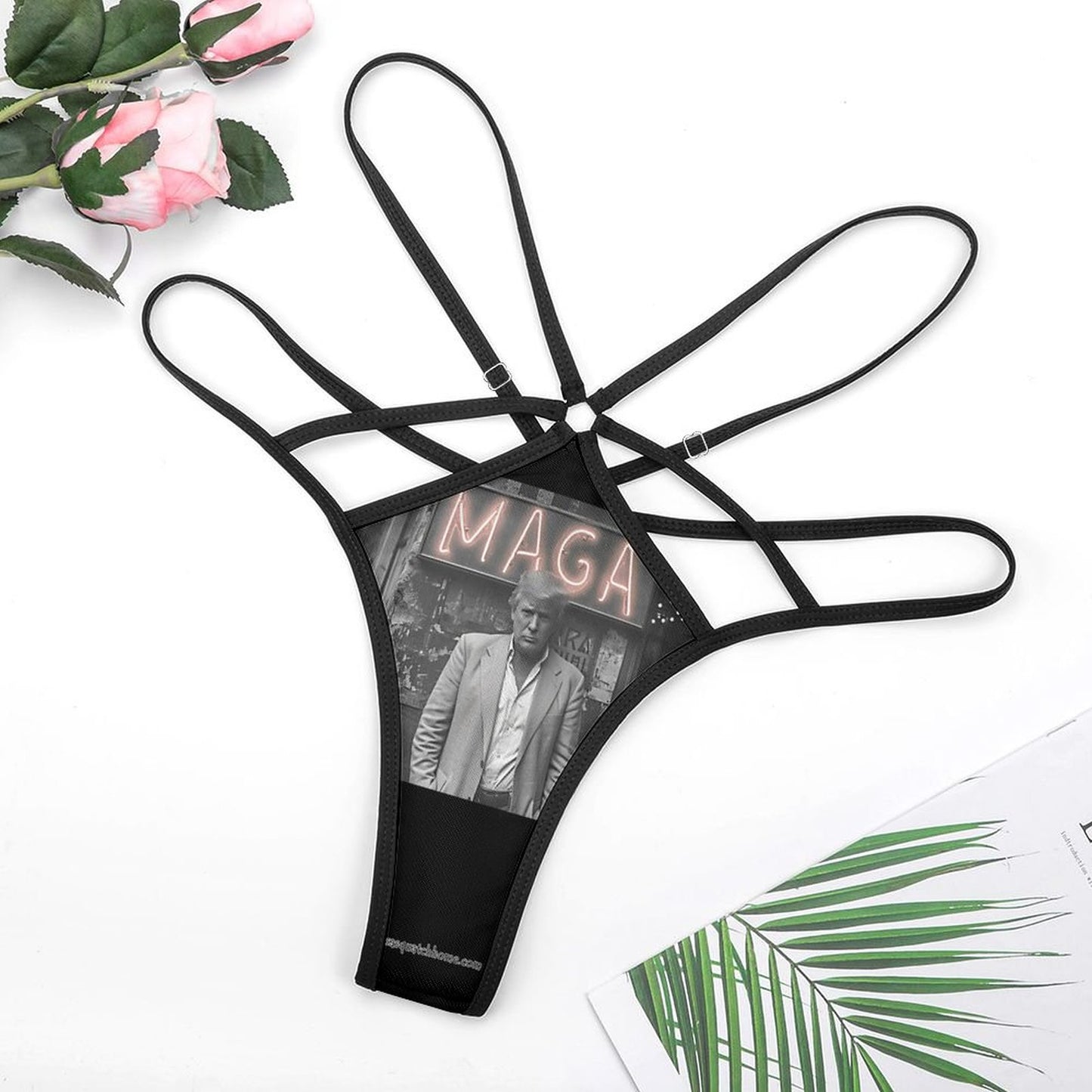 Donald Trump MAGA, Sexy G String Thong for Women