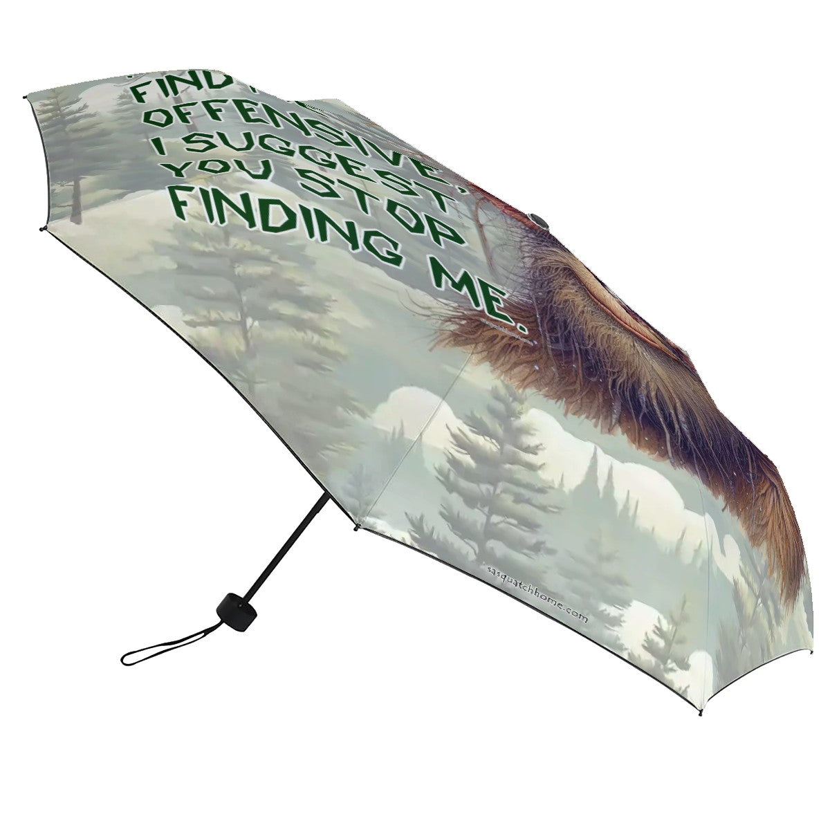 Sasquatch / Bigfoot Designs 38” UV Protection, Water Wicking Umbrella