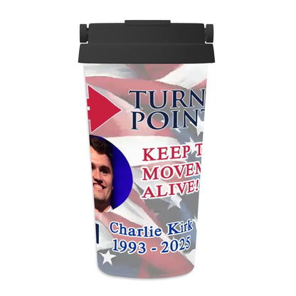 17 oz Insulated Coffee Mug with Lid & Carrying Handle