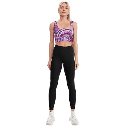 19 Tie Dye Designs, Traditional Sports Bra, Yoga Top