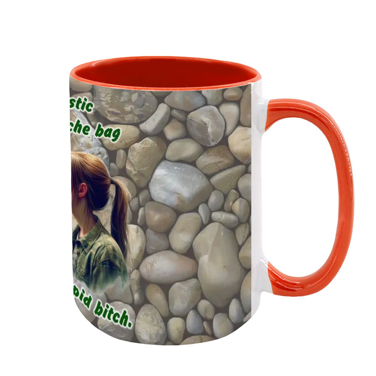 Sarcastic Sasquatch "I'll stop being..", Large 15 Ounce Colorful Mugs – Made In USA
