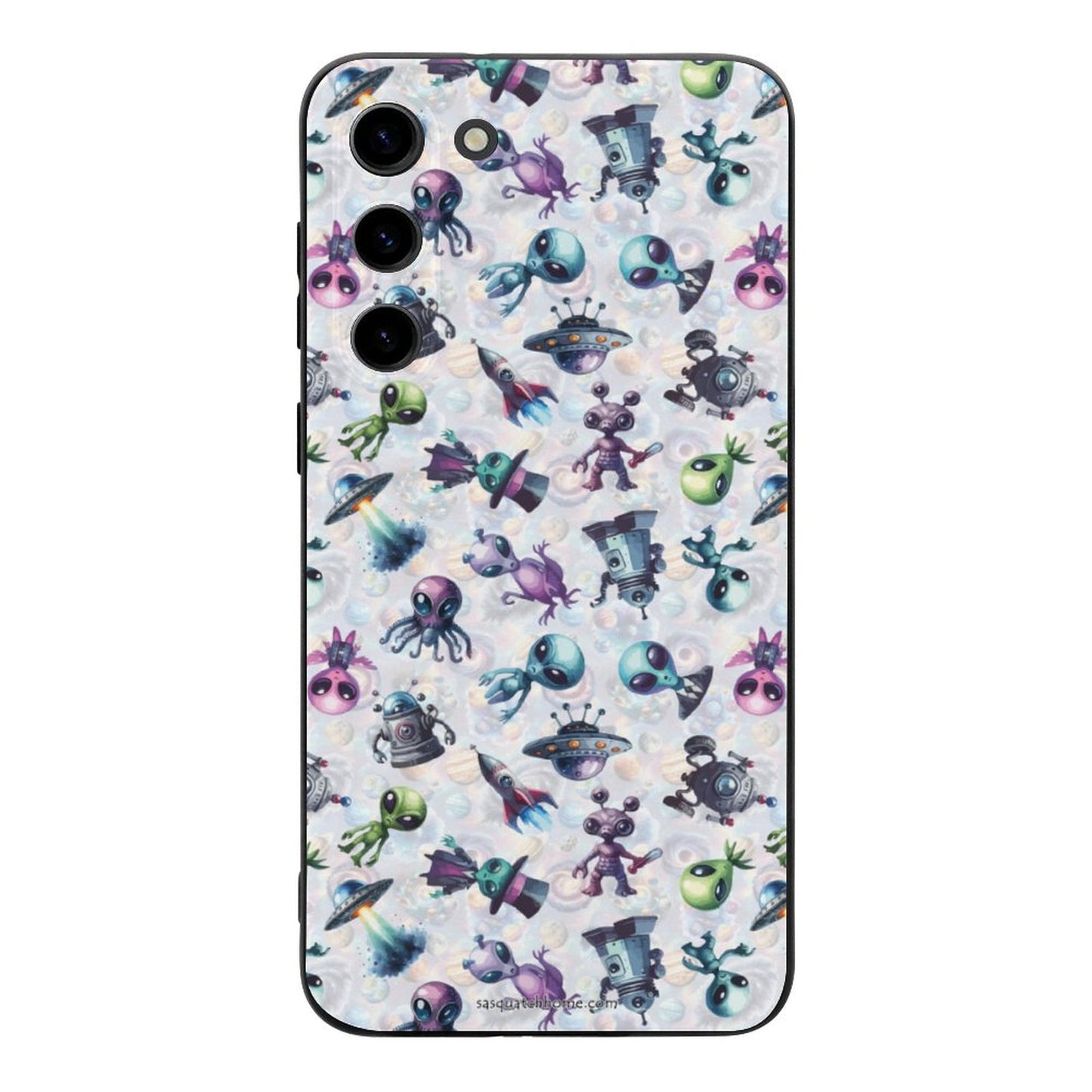 6 Alien Designs, Samsung S23 Series TPU Cell Phone Case