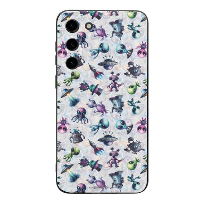 6 Alien Designs, Samsung S23 Series TPU Cell Phone Case