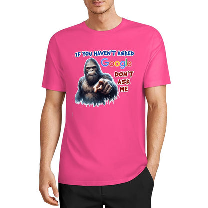 DTF 160gsm Cotton Men's Short Sleeve T-shirt (Front Printing)