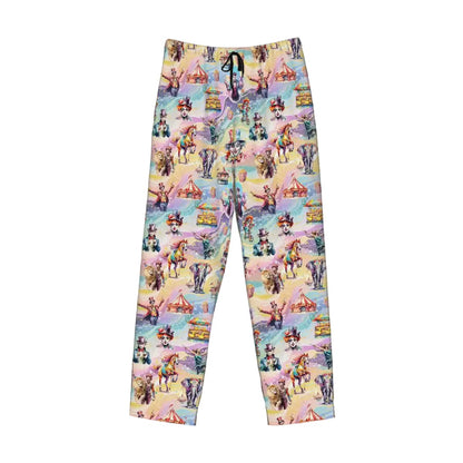 10 Misc Designs, Men’s Polyester, Drawstring, Pajama Pants