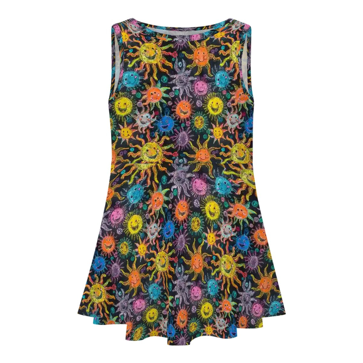 Child Crayon Sunshine, Girl’s Sleeveless Dress