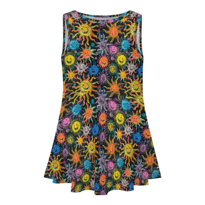 Child Crayon Sunshine, Girl’s Sleeveless Dress