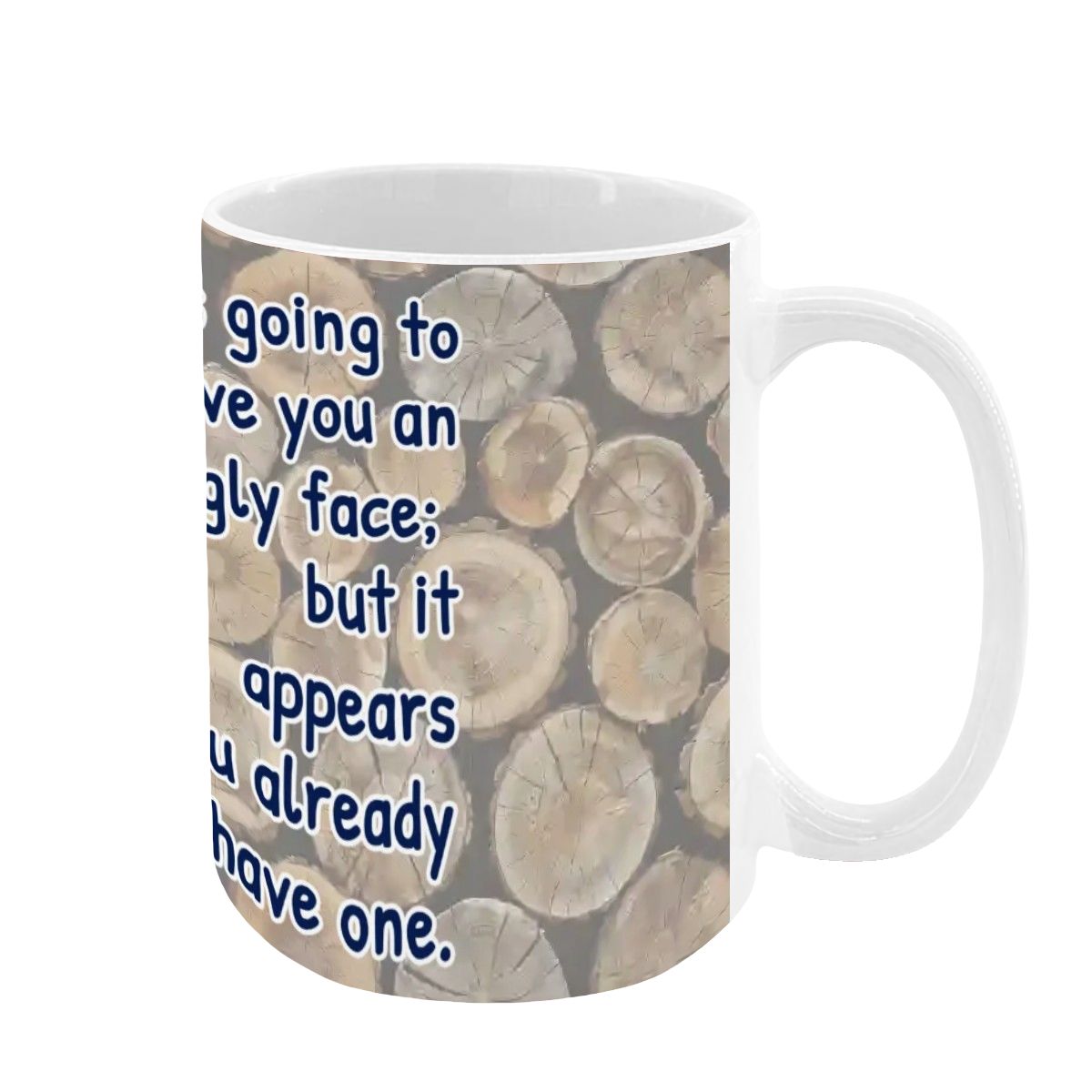 Sarcastic Sasquatch "I was going to..", Large 15 Ounce Colorful Mugs – Made In USA