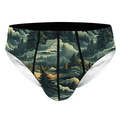 Bigfoot / Sasquatch,  Men’s Silk Briefs Underwear