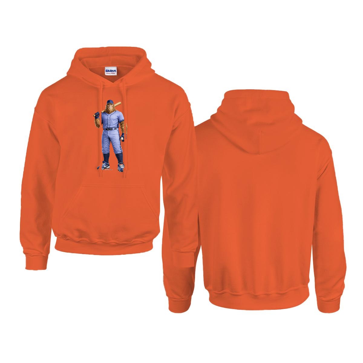 Sasquatch, Bigfoot Design, Gildan 18500 Poly-Cotton Hoodie