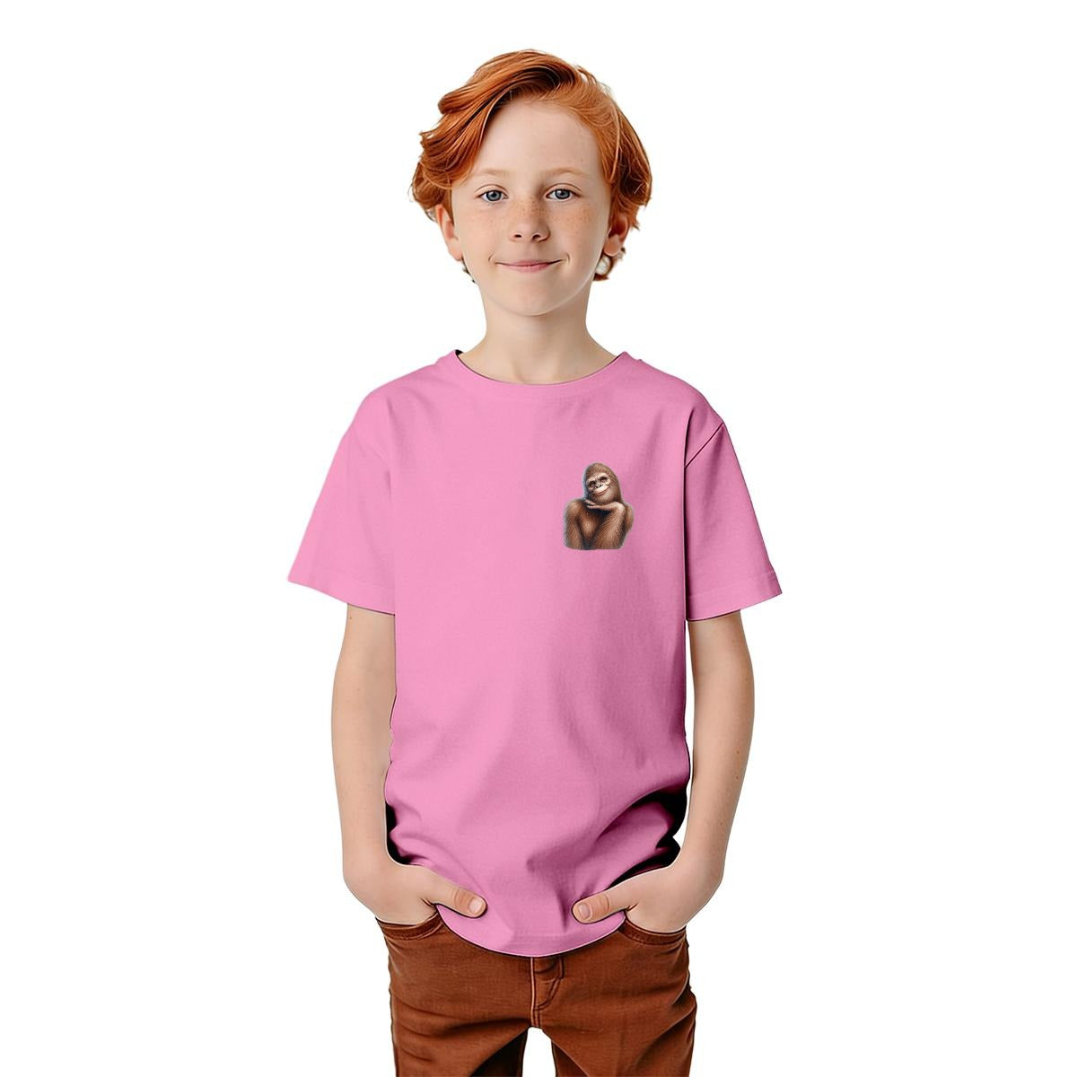 Bigfoot Sasquatch Designs, Kid’s Double Sided Gildan 5000B T Shirt