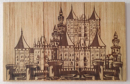 3 Piece Art Board Set - Castle - 10" x 15"