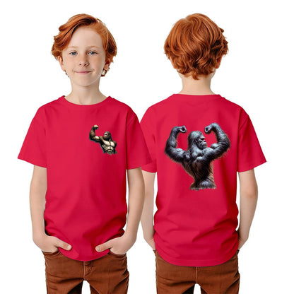 Bigfoot Sasquatch Designs, Kid’s Double Sided Gildan 5000B T Shirt