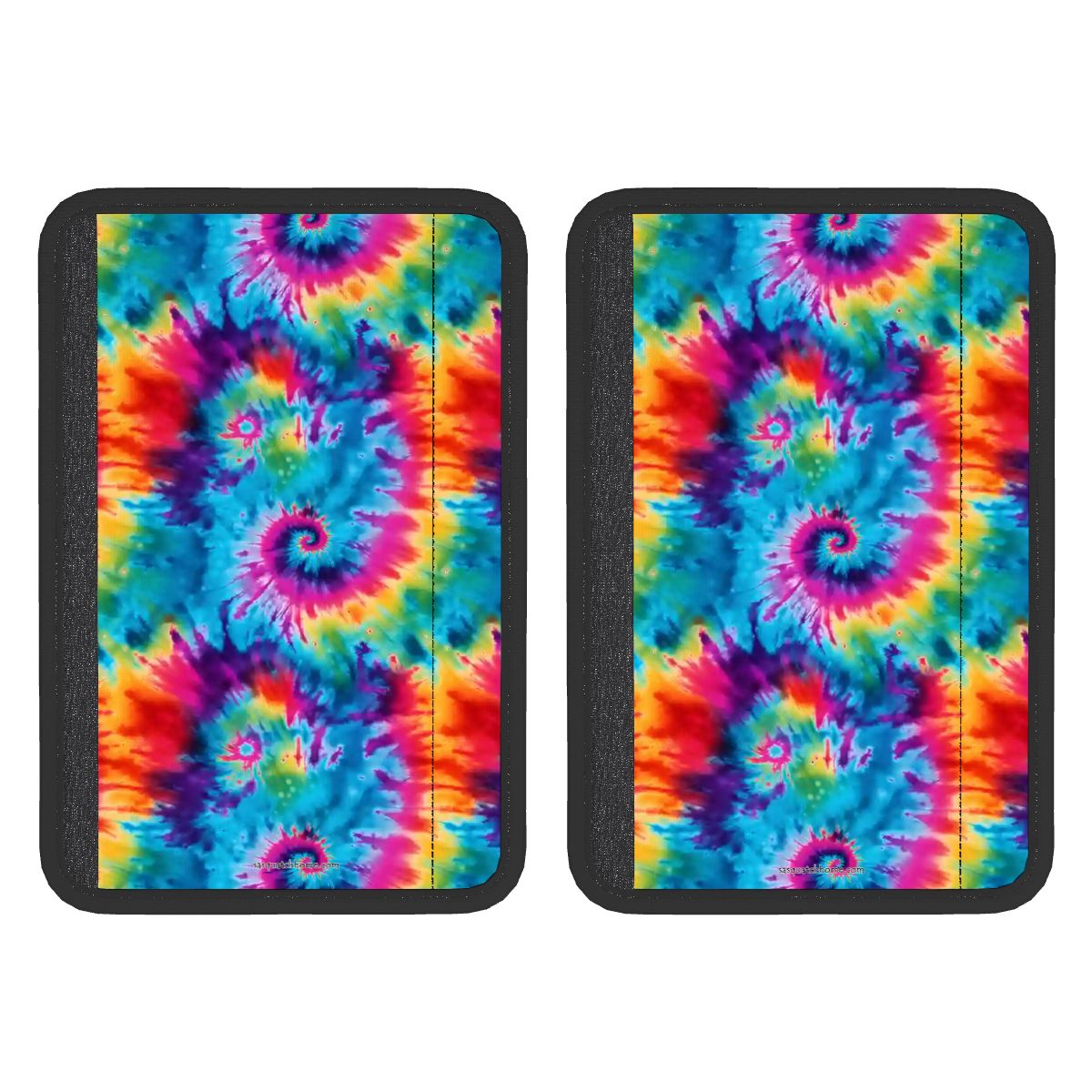 19 Tie Dye Designs, Seat Belt Cover Pad For Adults 2 Pcs