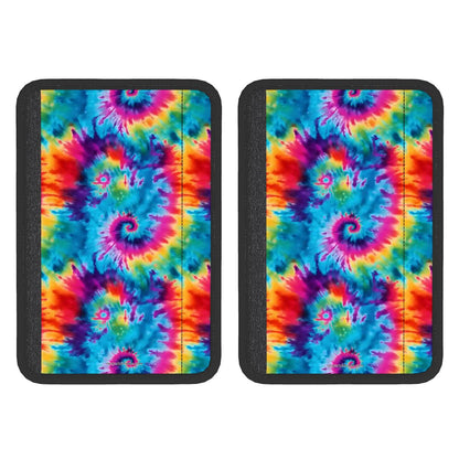 19 Tie Dye Designs, Seat Belt Cover Pad For Adults 2 Pcs