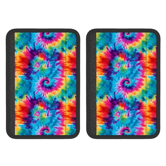 19 Tie Dye Designs, Seat Belt Cover Pad For Adults 2 Pcs