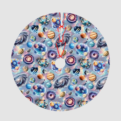 20 Awesome Designs, Plush Christmas Tree Skirt