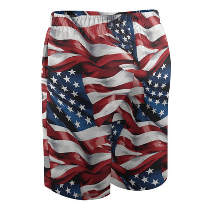 Bigfoot "God Bless the USA!", Children’s Beach Pants, Swim Shorts