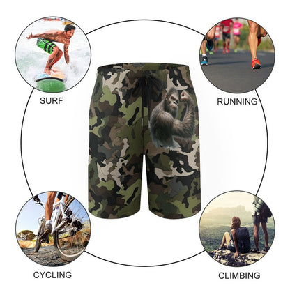 Bigfoot Muscle, Sasquatch Children’s Beach Pants, Swim Shorts