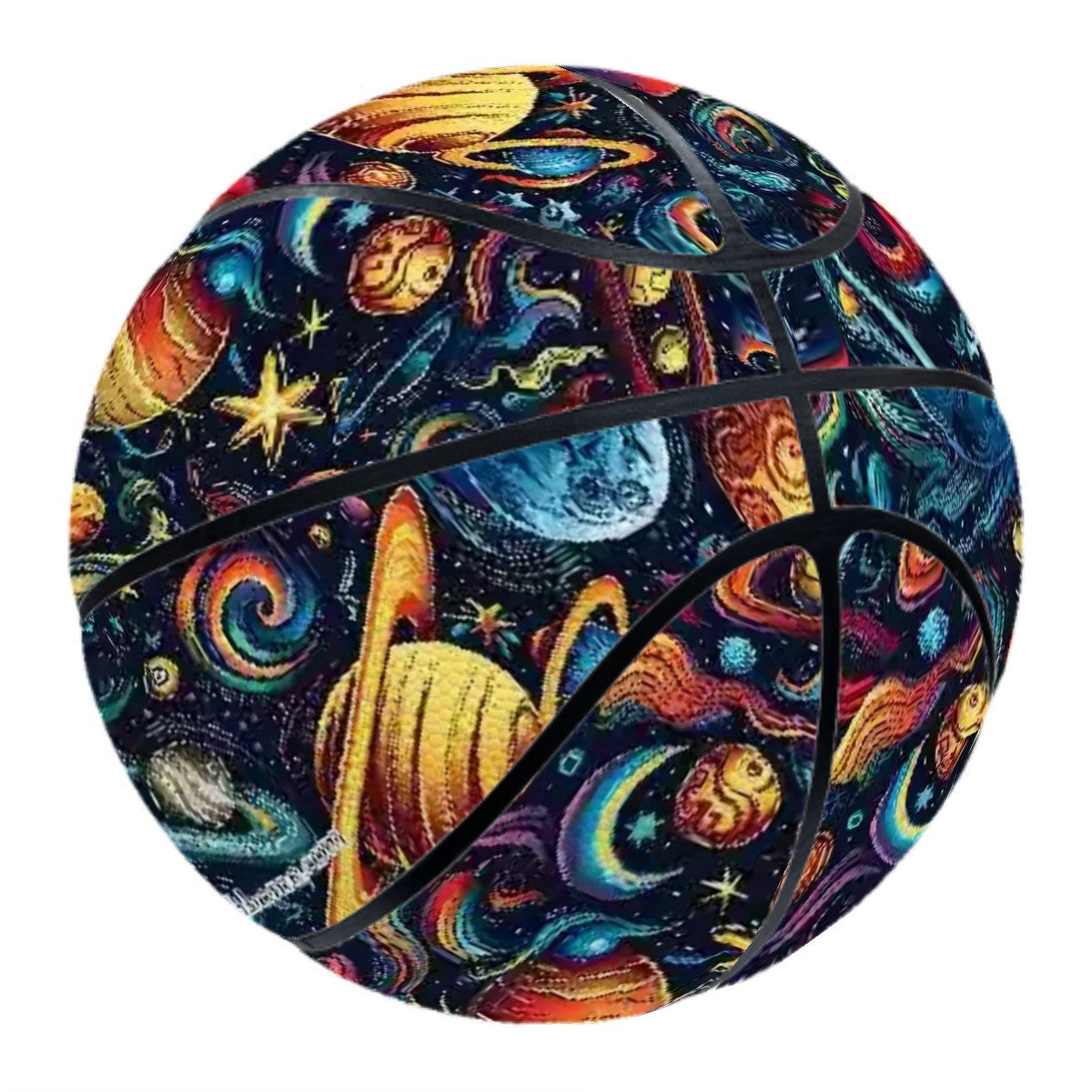 12 Galaxy / Outer Space, Leather Basketball