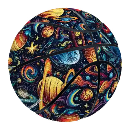 12 Galaxy / Outer Space, Leather Basketball