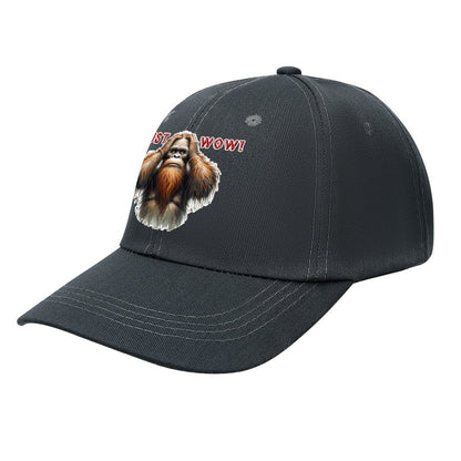 Bigfoot / Sasquatch “Just wow", Baseball Cap – 8 Colors