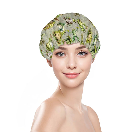 10 Animal Designs, Reusable Shower Cap