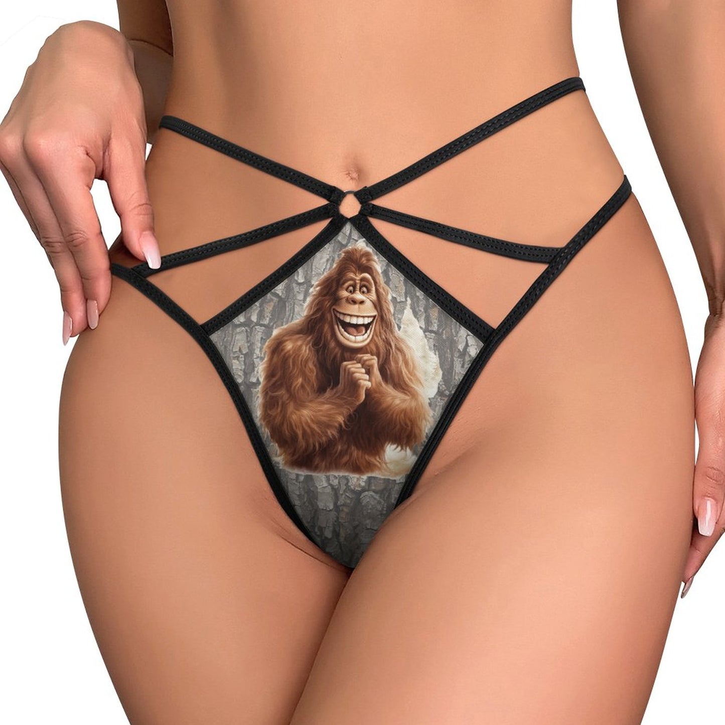 Excited Bigfoot / Sasquatch, Sexy G String Thong for Women