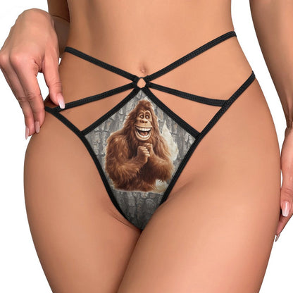 Excited Bigfoot / Sasquatch, Sexy G String Thong for Women