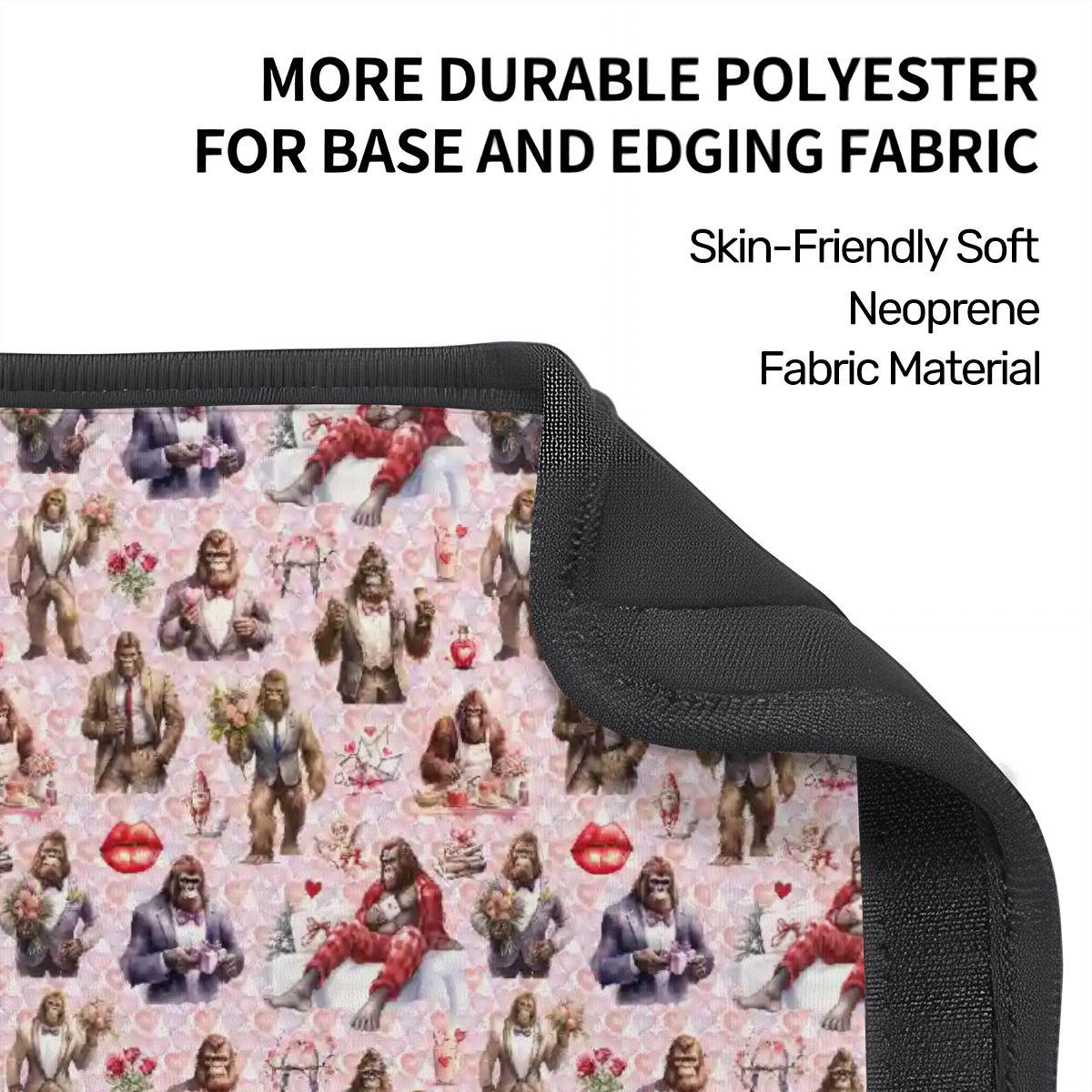 20 Bigfoot / Sasquatch Designs, Seat Belt Cover Pad For Adults 2 Pcs