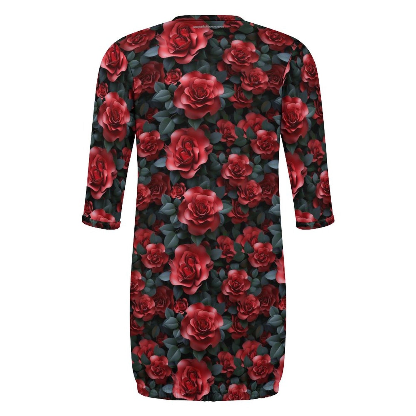 10 Flower Designs, Baby Long Sleeve Faux Cotton Sleeper Gown