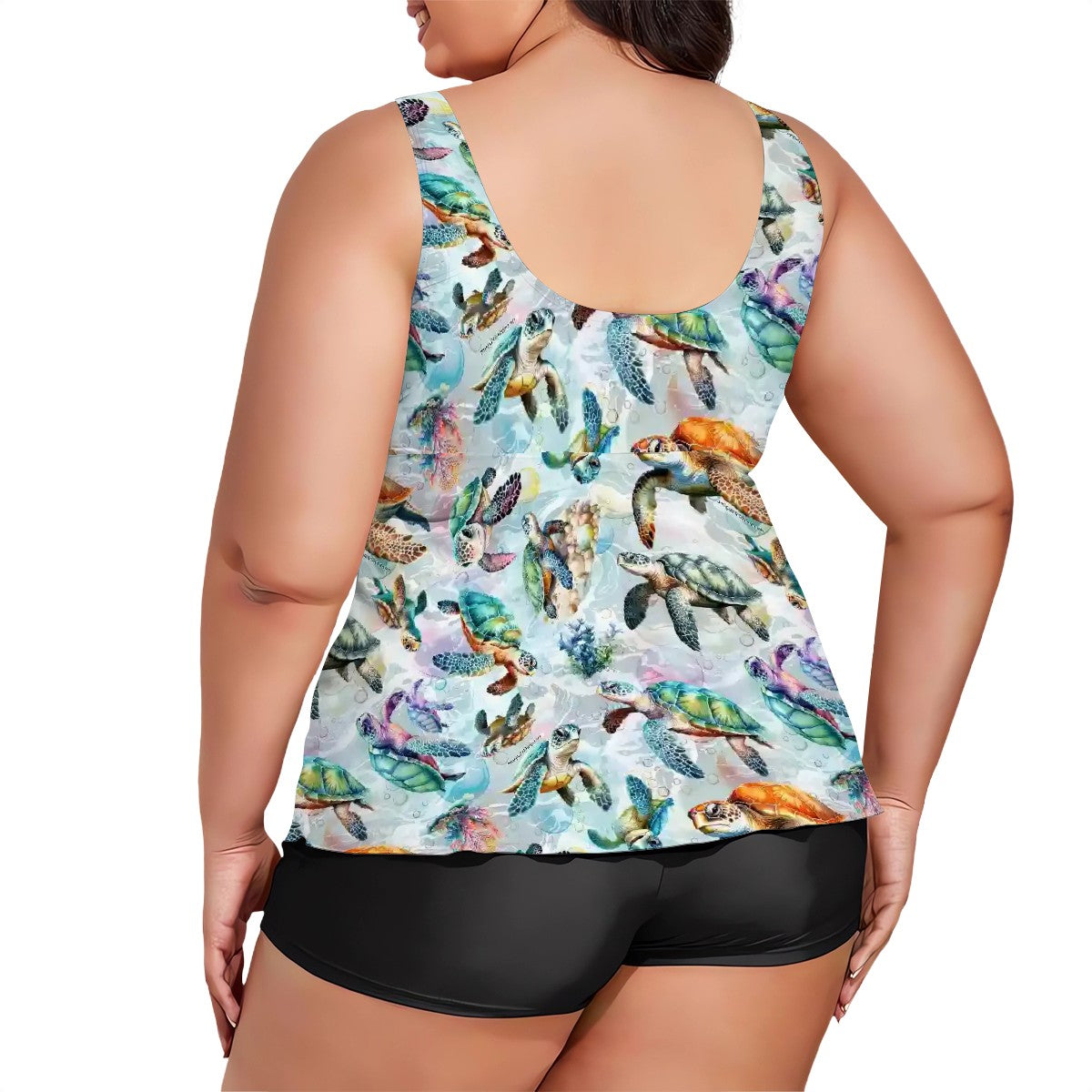 10 Animal Designs, Plus Size Women Bikini, Tankini Swimsuit