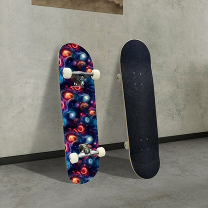 12 Galaxy / Outer Space Designs, High Density 7 Layer Skateboard, Made In USA