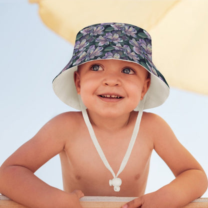 10 Flower Designs, Kid’s Bucket Hat