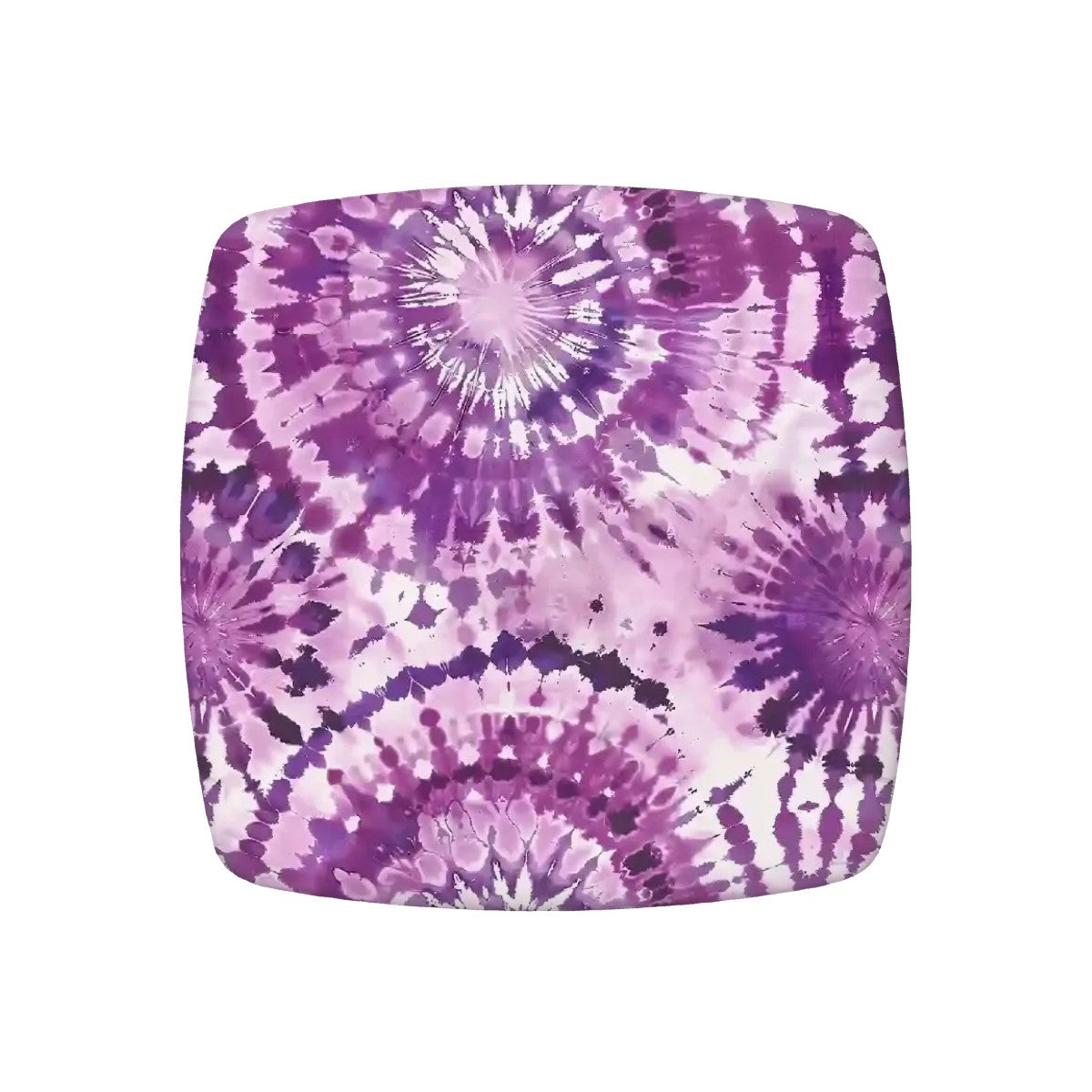 Tie-Dye Themed Square Chair Seat Covers 19 designs.