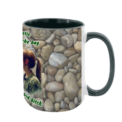 Sarcastic Sasquatch "I'll stop being..", Large 15 Ounce Colorful Mugs – Made In USA