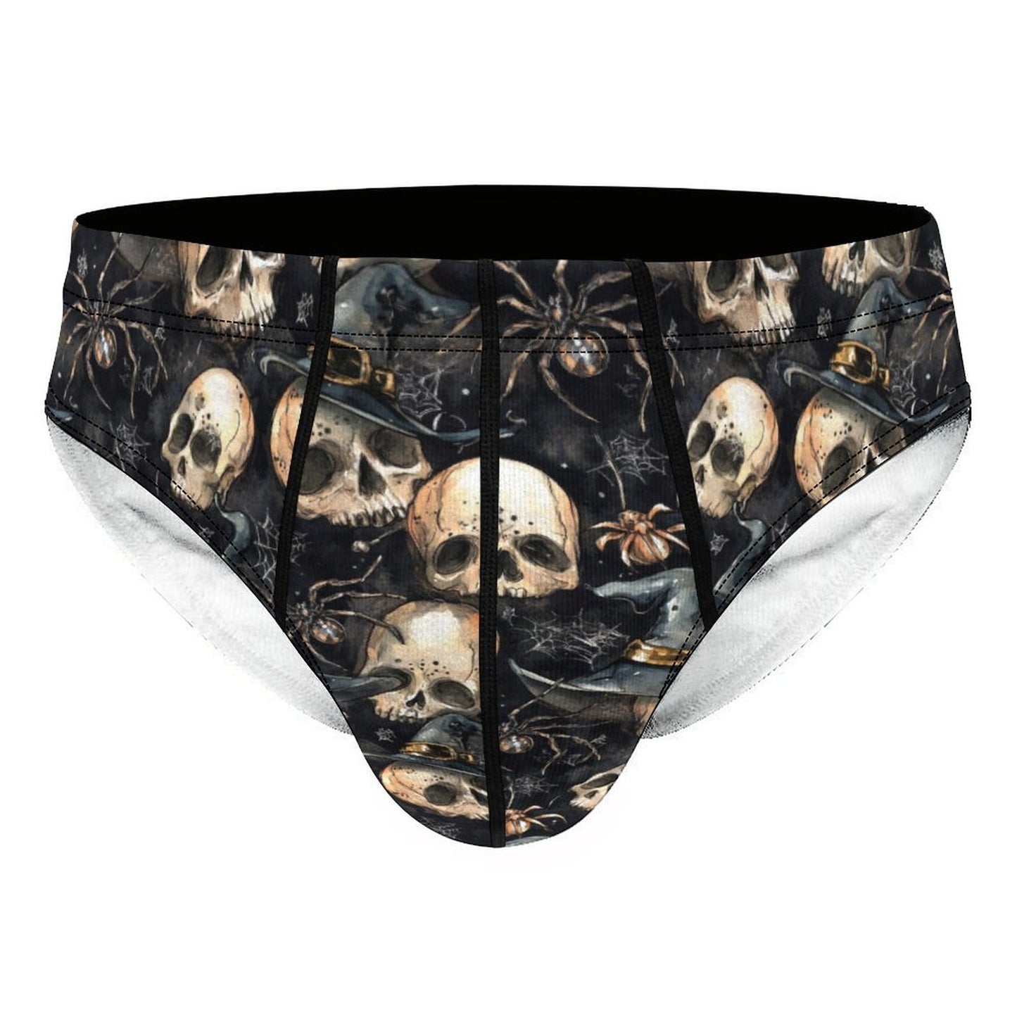Halloween Skulls, Men’s Silk Briefs Underwear