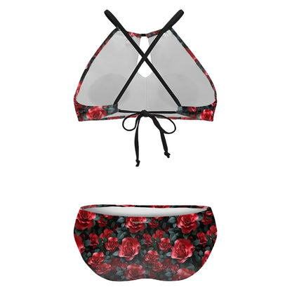 10 Beautiful Flower Designs, Plus Size High-Waisted Bikini Customized Services