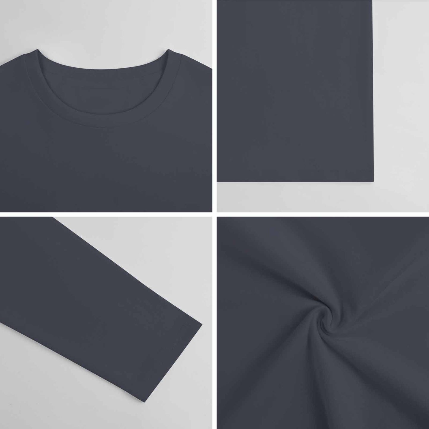 Bigfoot / Sasquatch, "From the bottom of my heart...", Cotton Unisex Long Sleeve T-shirt