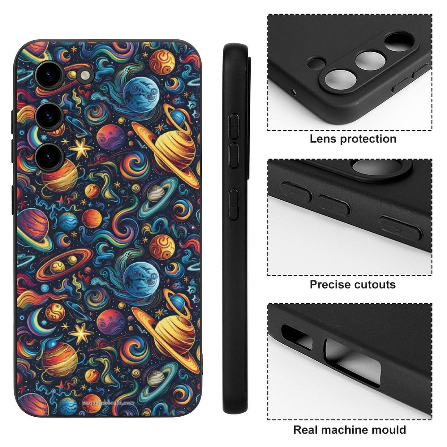 12 Galaxy / Outer Space Designs, Samsung S23 Series TPU Cell Phone Case