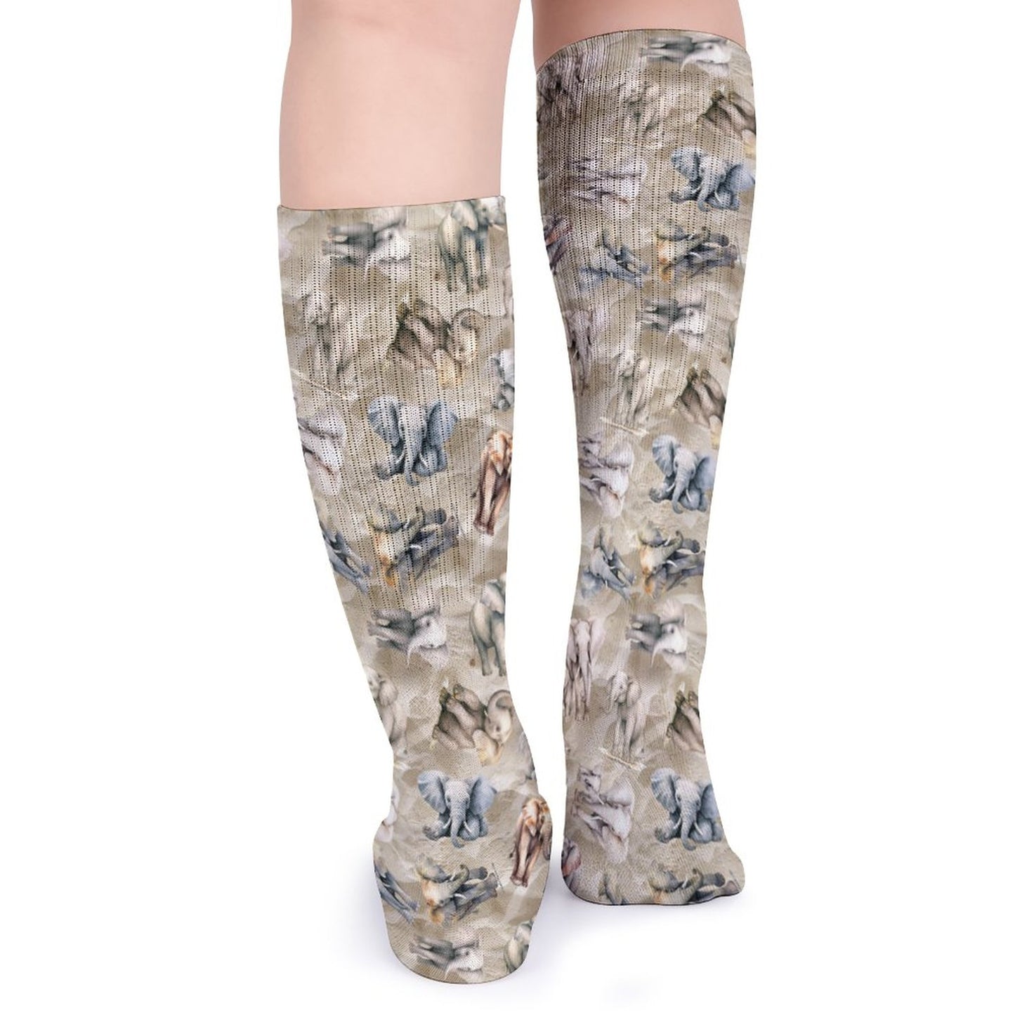 10 Animal Designs, 15.5 Inch Tube Socks