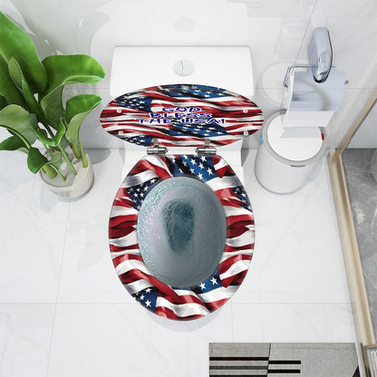 Bigfoot / Sasquatch Police Officer, Universal Toilet Seat