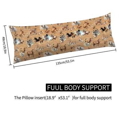 20 Misc Designs, Long Body Pillow Case