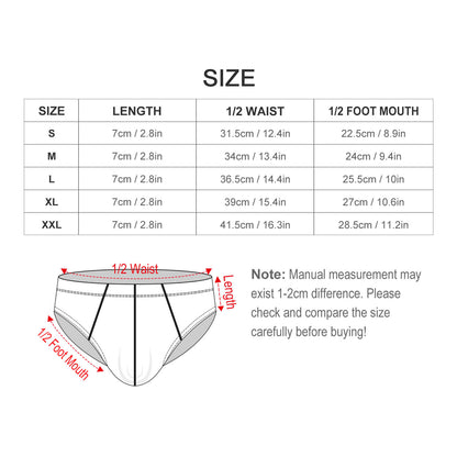 Bigfoot / Sasquatch,  Men’s Silk Briefs Underwear